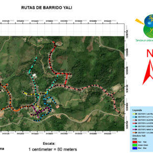 RUTAS DE BARRIDO YALI10